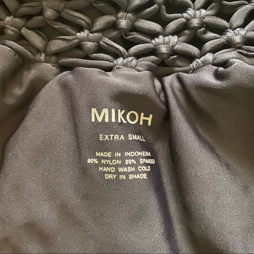 Mikoh Black One Piece Swimsuit - Picture 6 of 7